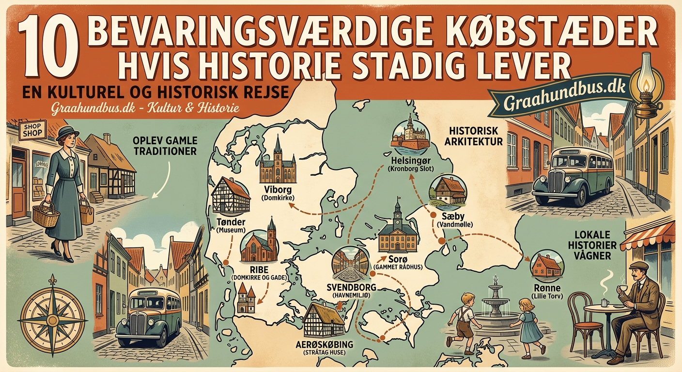 10 bevaringsværdige købstæder hvor historien stadig lever — 1