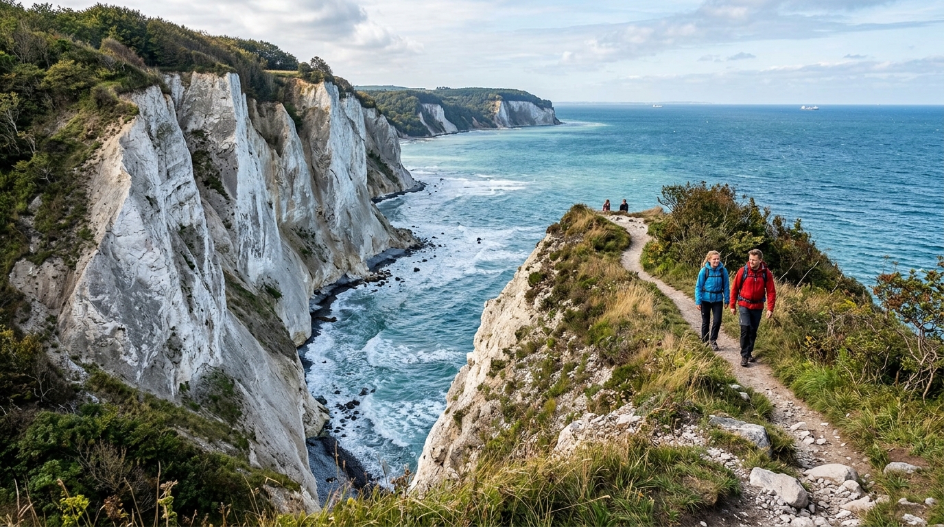 10 spektakulære kystvandringer med dramatiske klinter og hav