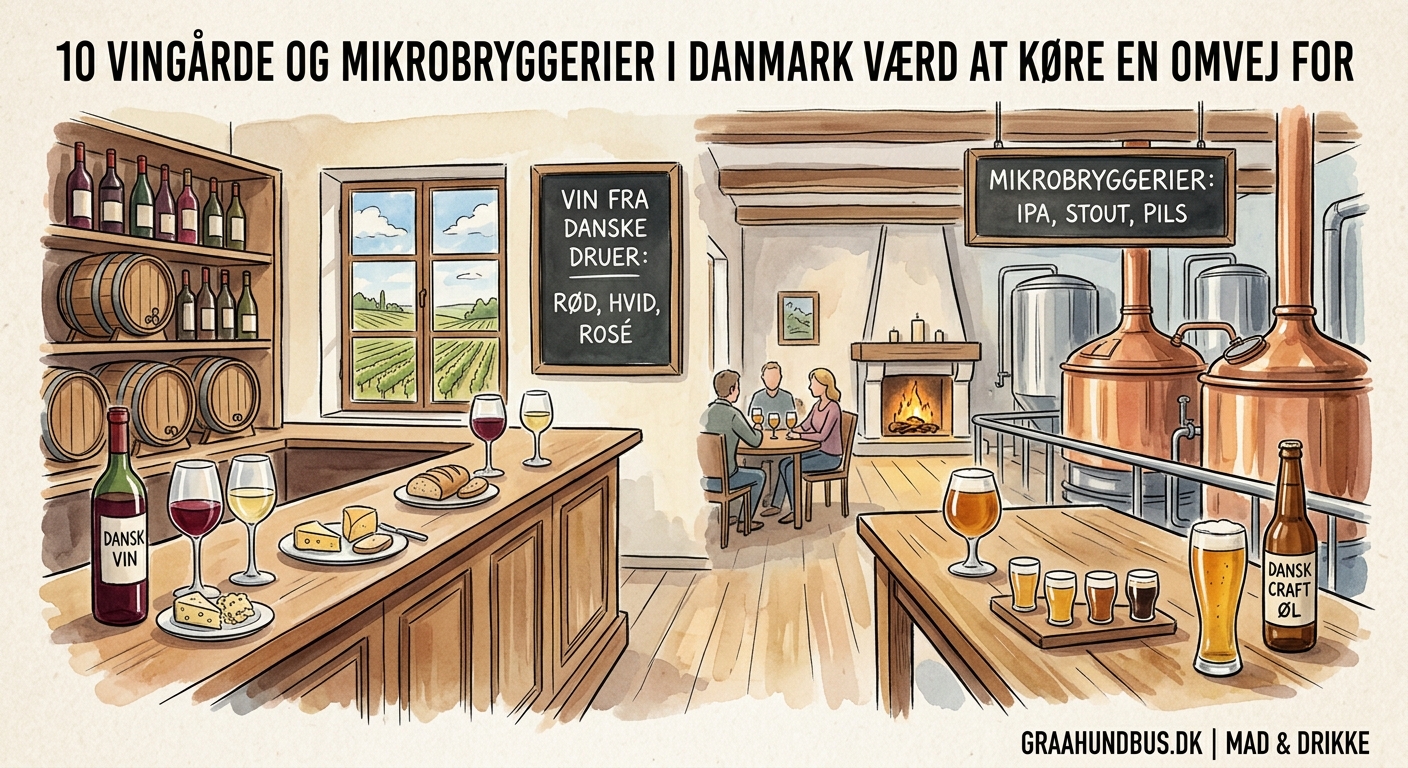 10 Vingårde og Mikrobryg­gerier i Danmark Værd at Køre en Omvej For — 2