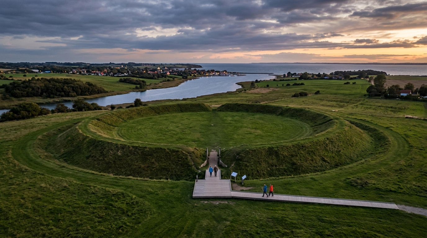 7 glemte vikingefæstninger du kan besøge i Danmark i dag