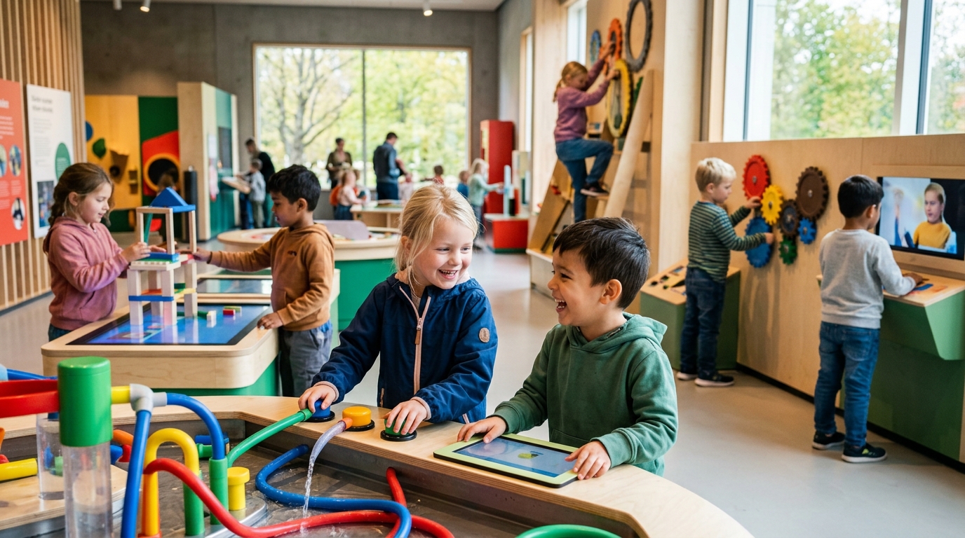 7 interaktive museer hvor børn lærer gennem leg og opdagelse