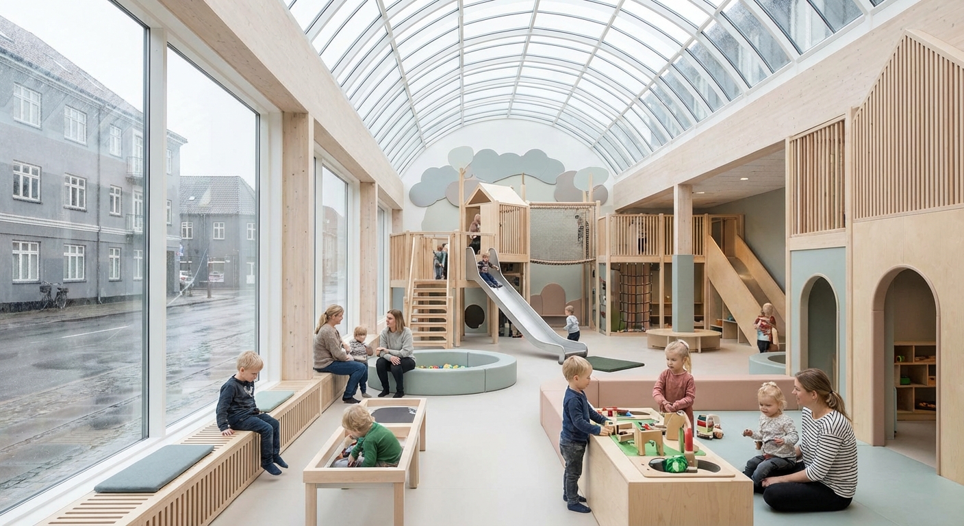 De 10 bedste indendørs legelande i Danmark når vejret driller
