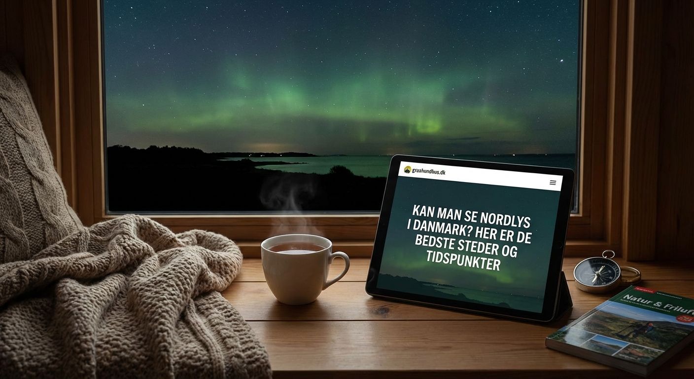 Kan man se nordlys i Danmark? Her er de bedste steder og tidspunkter - Illustration 2