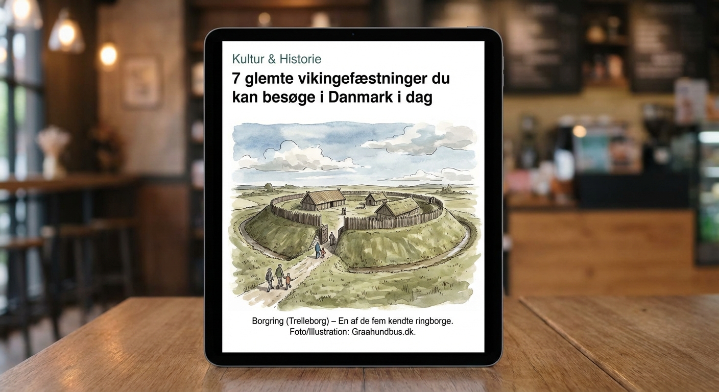 7 glemte vikingefæstninger du kan besøge i Danmark i dag - Illustration 2