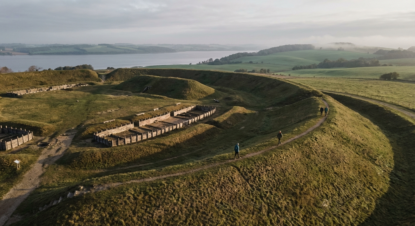 7 glemte vikingefæstninger du kan besøge i Danmark i dag