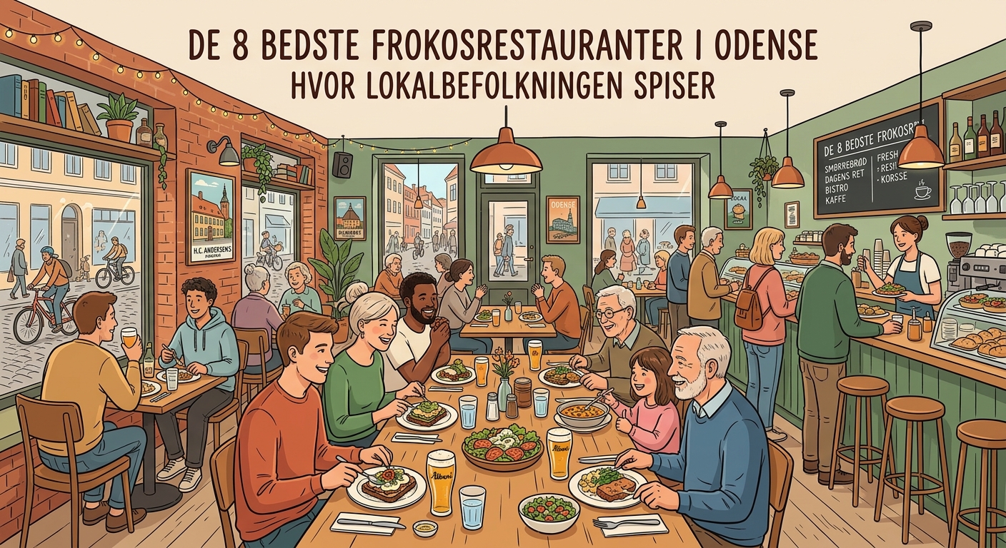 De 8 Bedste Frokostrestauranter i Odense Hvor Lokalbefolkningen Spiser — 2
