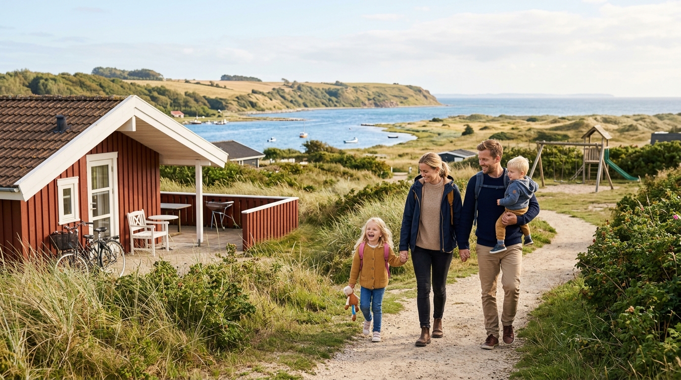 De bedste weekendophold for familier med små børn i Danmark