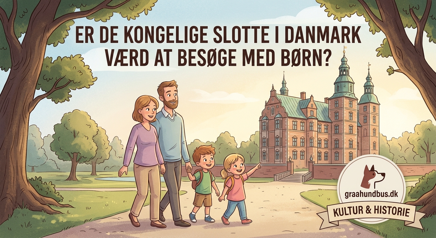 Er de kongelige slotte i Danmark værd at besøge med børn? — 1