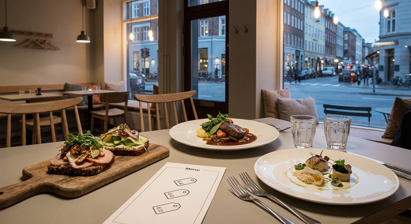 Hvad Koster en Middag Ude i Danmark? Prisguide til Spisesteder i Alle Kategorier