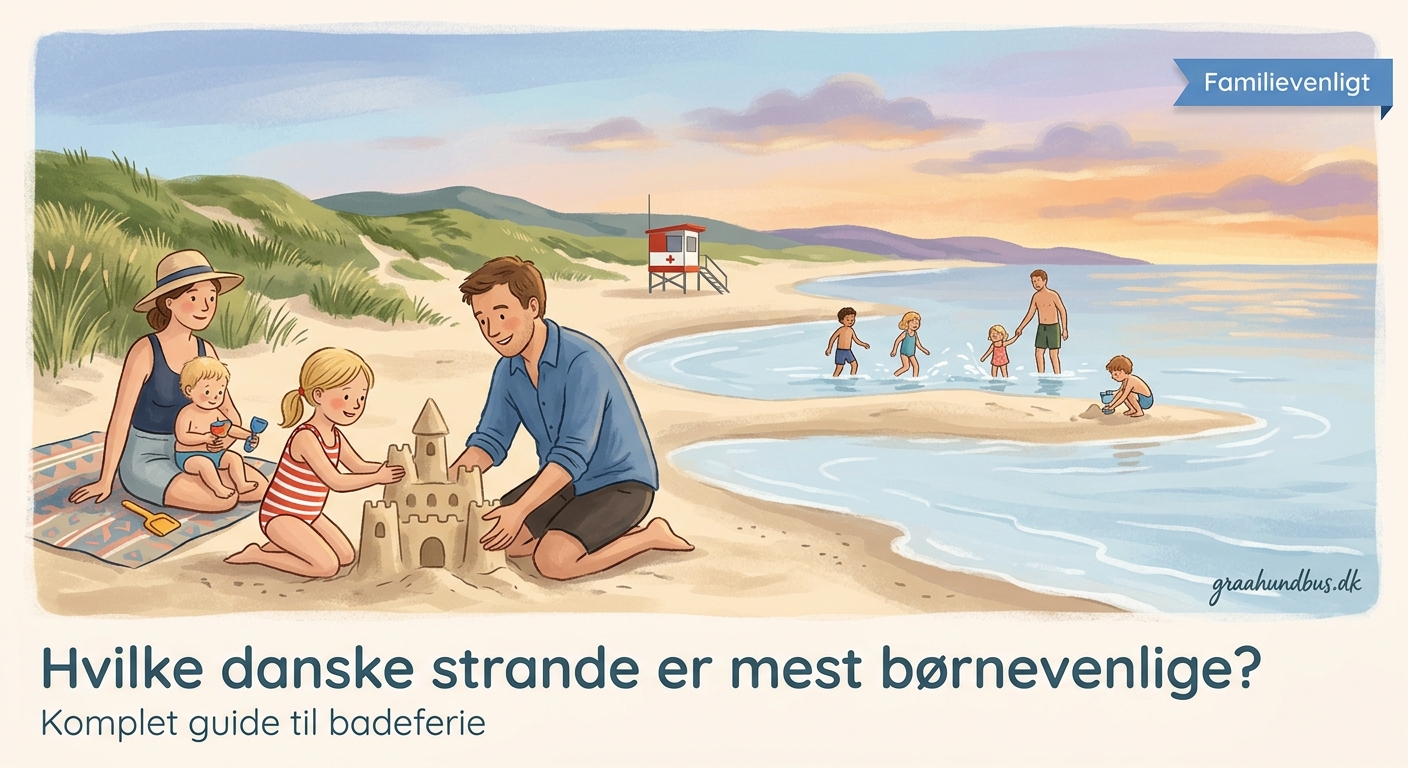 Hvilke danske strande er mest børnevenlige? Komplet guide til badeferie — 2