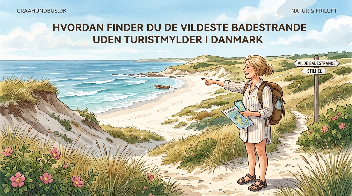 Hvordan finder du de vildeste badestrande uden turistmylder i Danmark — 1