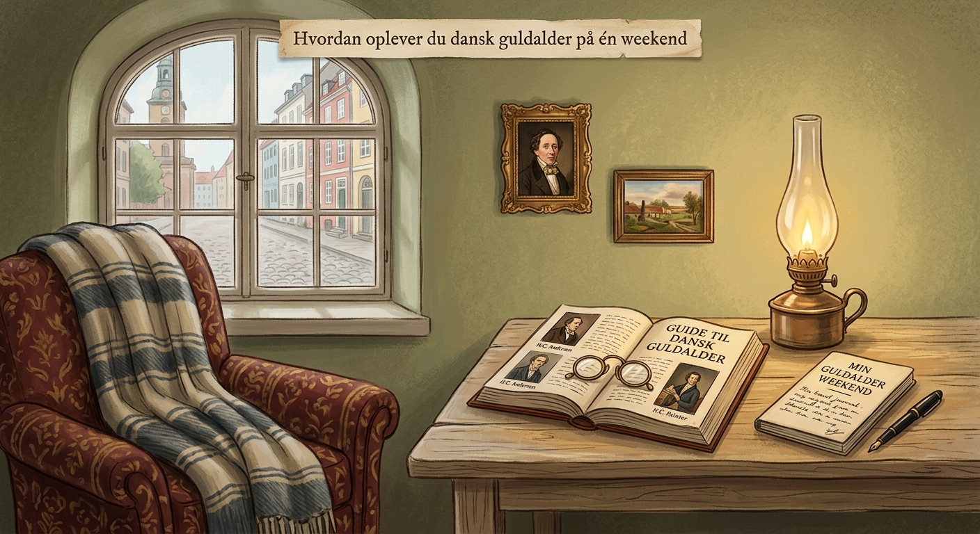 Hvordan oplever du dansk guldalder på én weekend — 2