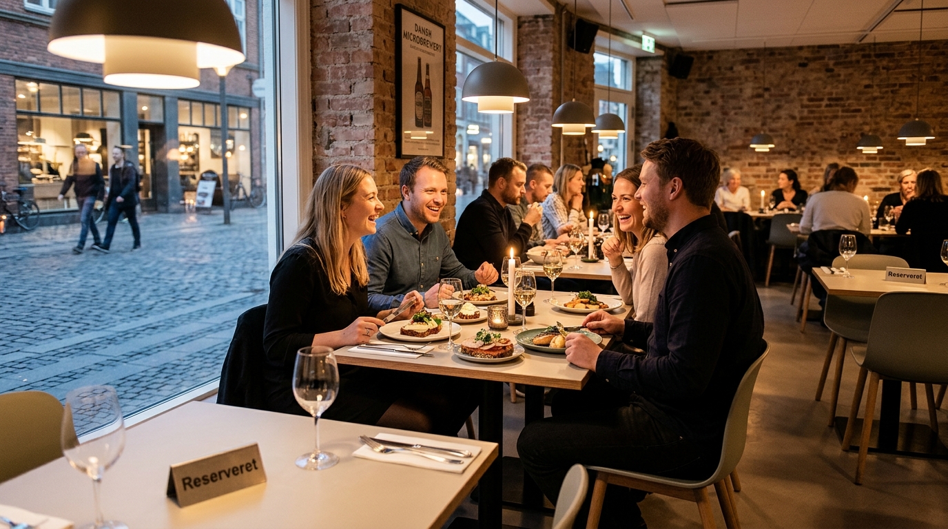 Skal Du Virkelig Bestille Bord? Guide til Restaurantkulturen i Danske Byer