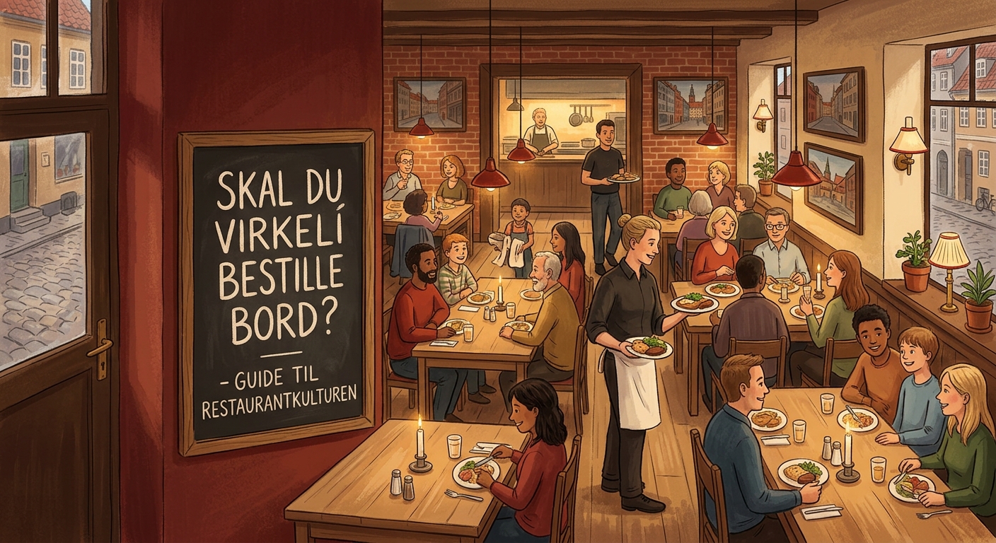 Skal Du Virkelig Bestille Bord? Guide til Restaurantkulturen i Danske Byer — 1