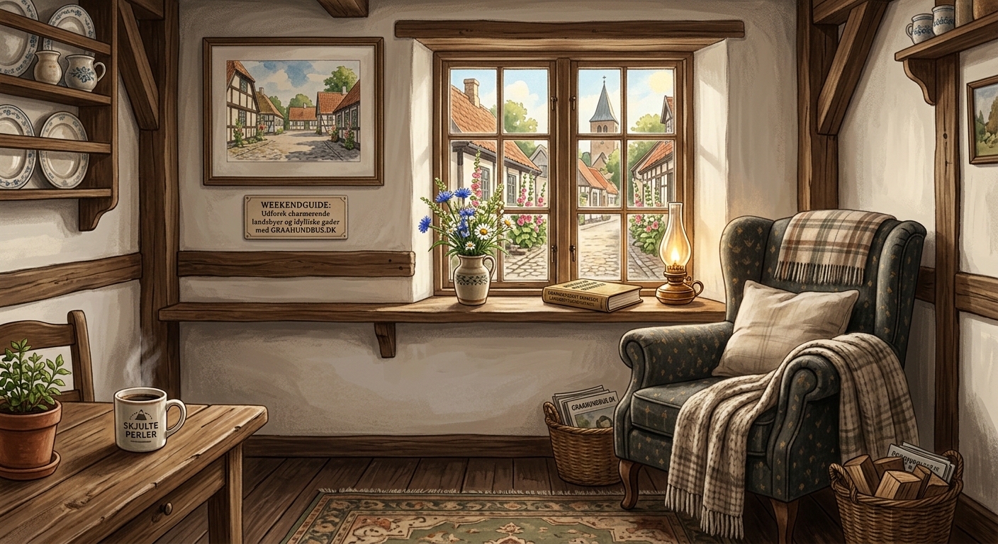 Weekendguide til Danmarks Bedst Bevarede Landsbyidyl - Illustration 1