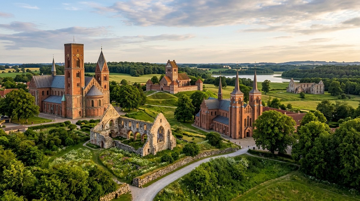5 kirker og klosterruiner der fortæller historien om Danmarks reformationstid