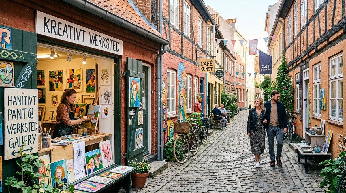 Find Danmarks Skjulte Kunstnerkvarterer og Kreative Fristeder